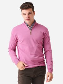 Peter Millar Crown Crafted Men39s Excursionist Flex Quarter-Zip - Saint Bernard at St. Bernard