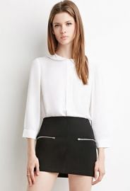 Peter Pan Collar Top  Forever 21 - 2000140804 at Forever 21