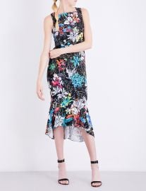 Peter Pilotto Floral Print Crepe Dress at Selfridges