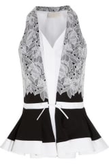 Peter Pilotto Peplum Top at Net A Porter