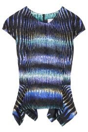 Peter Pilotto Peplum Top at Boutique 1