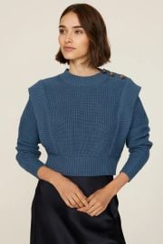 Peter Som Collective Button Shoulder Sweater at Rent the Runway