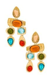 Petit Moments Multi Stone Earrings at Revolve