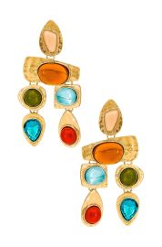 Petit Moments Multi Stone Earrings In Sunset at Revolve