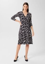 Petite Dina Wrap Dress at Hobbs