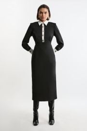 Petite Maxi Shirt Dress at Nordstrom