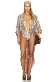 Petra Playsuit & Headscarf at Revolve