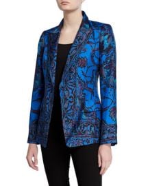 Petra Printed Silk Jacket by Kobi Halperin at Neiman Marcus