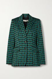 Petra jacquard blazer at Net a Porter