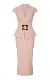 WornOnTV: Candace Mason’s pink belted peplum dress on Empire | Clothes ...