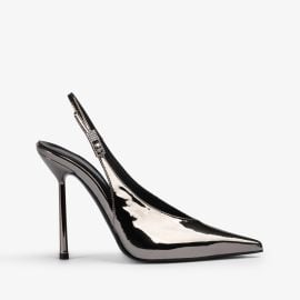Pewter metallic slingback - Le Silla at LeSilla