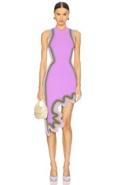 Ph5 Brooklyn Wavy Asymmetric Dress In Sunset Violet at Revolve