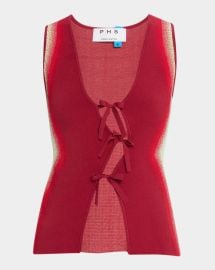 Ph5 Nova Tie Front Vest at Neiman Marcus