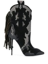 Philipp Plein Embellished Cowboy Boots  - Farfetch at Farfetch