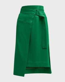 Phillip Lim 3 1 Cavalry Twill Wrap Skirt at Neiman Marcus