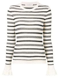 Philosophy Di Lorenzo Serafini Striped Knit Jumper - Farfetch at Farfetch