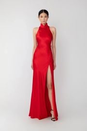 Phoebe Satin Gown SAU LEE at Sau Lee