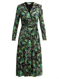 Phoenix Floral Wrap Dress by Diane von Furstenberg at Matches