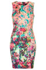 Photo Print Column Dress at Topshop