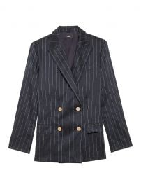 Piazza Double Breasted Pinstripe Jacket by Theory at Saks Fifth Avenue