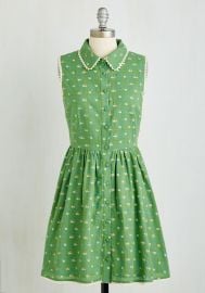 Picket Fence Perfection Dress at ModCloth