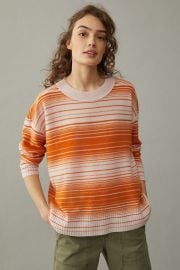 Pilcro Angie Seamed Cashmere Sweater at Anthropologie