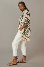 Pilcro Fringed Kimono at Anthropologie