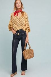 Pilcro High Rise Flare Jeans at Anthropologie