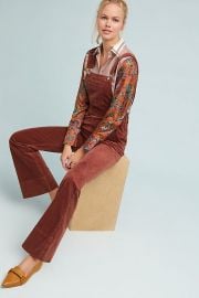 Pilcro and the Letterpress Corduroy Overalls at Anthropologie