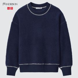 Pile-Lined Fleece Pullover JW Anderson UNIQLO US at Uniqlo