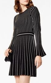 Pin Stripe Knit Dress at Karen Millen