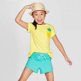 Pineapple pocket t-shirt by Cat & Jack at Target