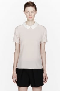 Pink Alex Blouse by Marc by Marc Jacobs at SSENSE