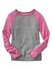 Pink Baseball Sweater at Gap