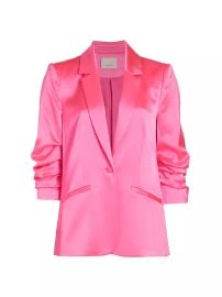 Pink Blazer at Saks Fifth Avenue