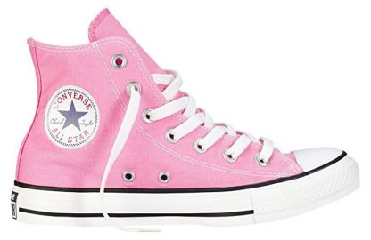 Pink Converse High Top Sneakers at Amazon