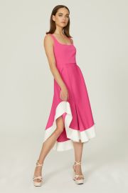 Pink Flamenco Dress by Esteban Cortazar Collective for 45 - 60 Rent the Runway at Rent the Runway