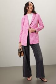 Pink Jacquard Blazer by Scotch ampamp Soda Rent the Runway at Rent the Runway