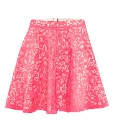 Pink Lace Skirt at H&M