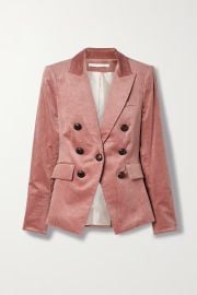 Pink Lawrence Dickey cotton-blend corduroy blazer  VERONICA BEARD  NET-A-PORTER at Net a Porter