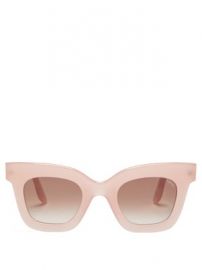 Pink Lisa square acetate sunglasses  Lapima  FASHION US at Matches