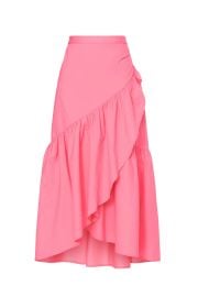 Pink Midi Skirt by ASHLEY PARK x RTR Rent the Runway at Rent the Runway