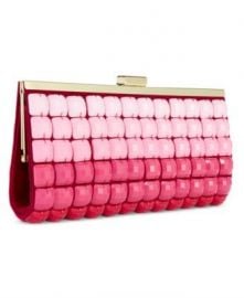 Pink Ombre Tile Clutch Purse by INC International Concepts at Macys