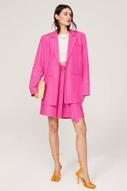 Pink Oversized Blazer by Eudon Choi Collective for 69 Rent the Runway at Rent the Runway