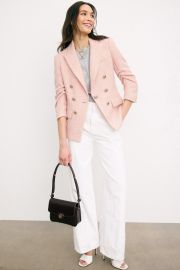 Pink Ryland Dickey Jacket by Veronica Beard Rent the Runway at Rent the Runway