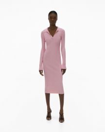 Pink Slash Dress by Helmut Lang at Helmut Lang