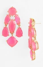 Pink Statement earrings by Kate Spade at Nordstrom