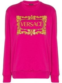 versace sweater pink