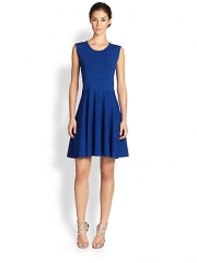 Pink Tartan - Power Stretch Gemma Dress at Saks Fifth Avenue