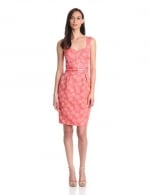 Pink floral dress by French Connection at Amazon